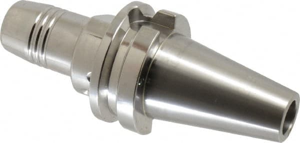 Accupro - BT40 Taper Shank, 1/2" Hole Diam, Hydraulic Tool Holder/Chuck - 32mm Nose Diam, 90mm Projection, 30.5mm Clamp Depth, 25,000 RPM, Through Coolant - Exact Tooling