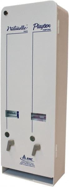 Value Collection - 19 Sanitary Napkin Capacity, 26 Tampon Capacity, Feminine Hygiene Product Dispenser - 10-5/8 Inch Wide x 5-5/8 Inch Deep x 30-1/2 Inch High - Exact Tooling