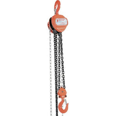 Vestil - 4,000 Lb Lifting Capacity, 15' Lift Height, Hand Hoist - Made from Chain - Exact Tooling