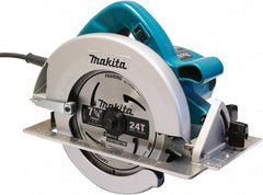 Makita - 15 Amps, 7-1/4" Blade Diam, 5,800 RPM, Electric Circular Saw - 5/8" Arbor Hole, Right Blade - Exact Tooling