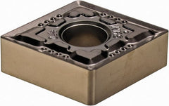 Walter - CNMG431 NMS Grade WSM10 Carbide Turning Insert - TiAlN/Al2O3/ZrCN Finish, 80° Diamond, 1/2" Inscr Circle, 3/16" Thick, 1/64" Corner Radius - Exact Tooling