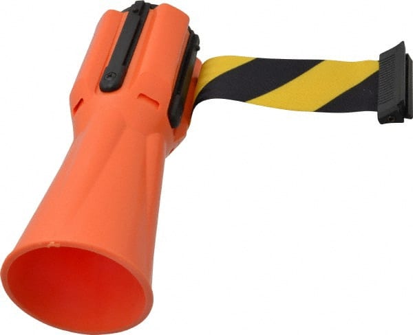 Tensator - 9" High Plastic Tensacone Topper - Orange - Exact Tooling