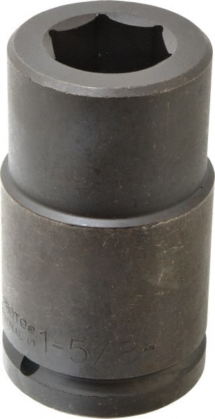 Proto - 1-1/2" Drive 1-5/8" Deep Impact Socket - 6 Points, 5-3/4" OAL - Exact Tooling