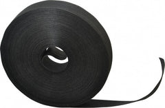 VELCRO Brand - 1" Wide x 25 Yd Long Self Fastening Tie/Strap Hook & Loop Roll - Continuous Roll, Black, Printable Surface - Exact Tooling