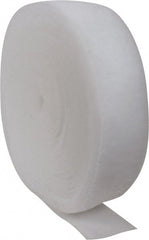 Made in USA - 135' Long x 10" Wide x 1/2" Thick Polyester Media Air Filter Media Roll - MERV 4, 78% Arrestance Efficiency, 500 FPM Max Air Flow, 0.08" wpg Init Resist, 1" wpg Final Resist, 30% Particle Capture Efficiency, Use with MSA - Exact Tooling