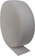 Made in USA - 135' Long x 12" Wide x 1/2" Thick Polyester Media Air Filter Media Roll - MERV 4, 78% Arrestance Efficiency, 500 FPM Max Air Flow, 0.08" wpg Init Resist, 1" wpg Final Resist, 30% Particle Capture Efficiency, Use with Continental - Exact Tooling