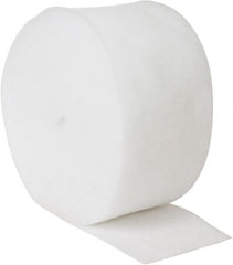 Made in USA - 135' Long x 16" Wide x 1/2" Thick Polyester Media Air Filter Media Roll - MERV 4, 78% Arrestance Efficiency, 500 FPM Max Air Flow, 0.08" wpg Init Resist, 1" wpg Final Resist, 30% Particle Capture Efficiency, Use with Continental - Exact Tooling