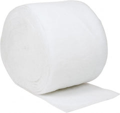 Made in USA - 135' Long x 25" Wide x 1/2" Thick Polyester Media Air Filter Media Roll - MERV 4, 78% Arrestance Efficiency, 500 FPM Max Air Flow, 0.08" wpg Init Resist, 1" wpg Final Resist, 30% Particle Capture Efficiency, Use with Continental - Exact Tooling