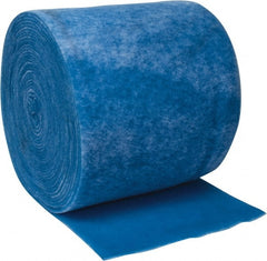 Made in USA - 135' Long x 30" Wide x 1/2" Thick Polyester Media Air Filter Media Roll - MERV 4, 80% Arrestance Efficiency, 500 FPM Max Air Flow, 0.1" wpg Init Resist, 1" wpg Final Resist, 30% Particle Capture Efficiency, Use with Any Unit - Exact Tooling