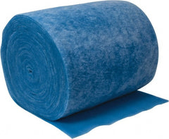 Made in USA - 135' Long x 36" Wide x 1/2" Thick Polyester Media Air Filter Media Roll - MERV 4, 80% Arrestance Efficiency, 500 FPM Max Air Flow, 0.1" wpg Init Resist, 1" wpg Final Resist, 30% Particle Capture Efficiency, Use with Any Unit - Exact Tooling