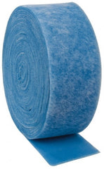 Made in USA - 90' Long x 10" Wide x 1" Thick Polyester Media Air Filter Media Roll - MERV 7, 86% Arrestance Efficiency, 500 FPM Max Air Flow, 0.14" wpg Init Resist, 1" wpg Final Resist, Use with Any Unit - Exact Tooling