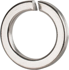 Value Collection - M20, 20.2mm ID, 4.5mm Thick High Collar Split Lock Washer - 18-8 Austenitic Grade A2 Stainless Steel, Uncoated, 20.2mm Min ID, 21.2mm Max ID, 30.6mm Max OD - Exact Tooling