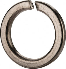 Value Collection - M24, 24.5mm ID, 35.9mm OD, 5mm Thick High Collar Split Lock Washer - 18-8 Austenitic Grade A2 Stainless Steel, Uncoated, 24.5mm Min ID, 25.5mm Max ID - Exact Tooling