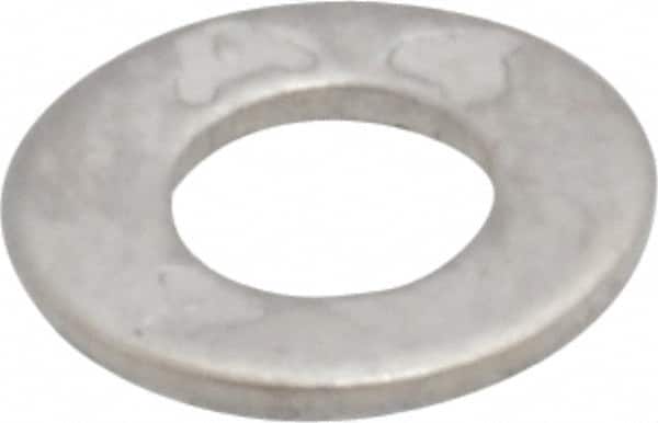Value Collection - M3 Screw, Grade 316 Stainless Steel Standard Flat Washer - 32mm ID x 7mm OD, Plain Finish - Exact Tooling