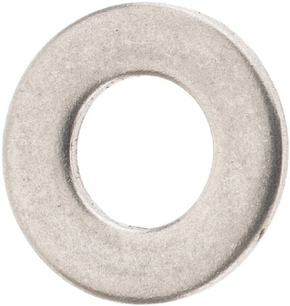 Value Collection - M4 Screw, Grade 316 Stainless Steel Standard Flat Washer - 4.3mm ID x 9mm OD, Plain Finish - Exact Tooling