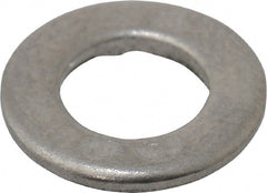 Value Collection - M5 Screw, Grade 316 Stainless Steel Standard Flat Washer - 5.3mm ID x 10mm OD, Plain Finish - Exact Tooling