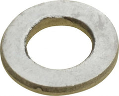 Value Collection - M6 Screw, Grade 316 Stainless Steel Standard Flat Washer - 6.4mm ID x 12mm OD, Plain Finish - Exact Tooling