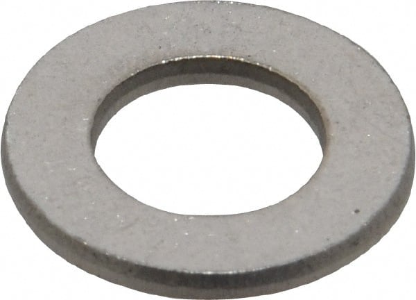 Value Collection - M10 Screw, Grade 316 Stainless Steel Standard Flat Washer - 10.5mm ID x 20mm OD, Plain Finish - Exact Tooling