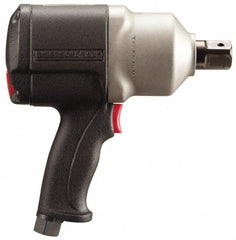 Ingersoll-Rand - 1" Drive, 5,200 RPM, 1,450 Ft/Lb Torque Impact Wrench - Pistol Grip Handle, 1,050 IPM, 60 CFM, 3/8" NPT Inlet - Exact Tooling