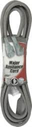 Southwire - 9', 12/3 Gauge/Conductors, Beige Outdoor Extension Cord - 1 Receptacle, 20 Amps, 250 VAC, UL SPT-3, NEMA 6-20 - Exact Tooling