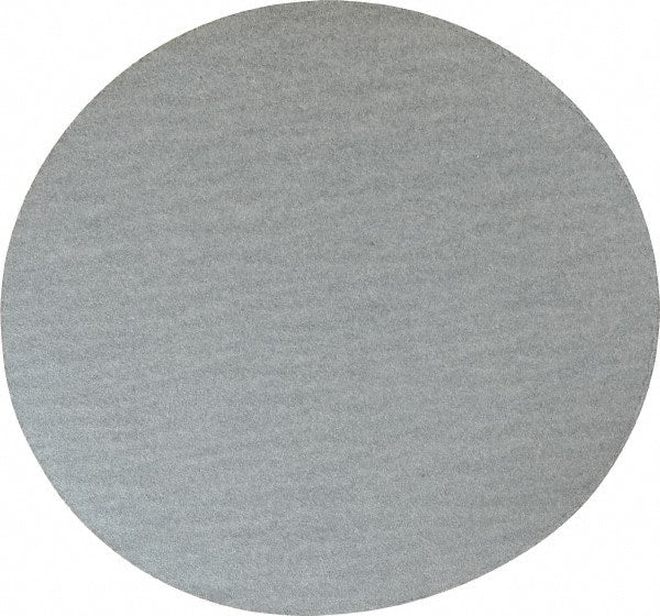 Made in USA - 5" Diam, 120 Grit, Silicon Carbide Hook & Loop Disc - Fine Grade, Coated, B Weight Paper Backing, - Exact Tooling