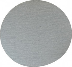 Made in USA - 5" Diam, 120 Grit, Silicon Carbide Hook & Loop Disc - Fine Grade, Coated, B Weight Paper Backing, - Exact Tooling