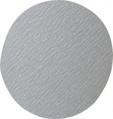 Made in USA - 5" Diam, 220 Grit, Silicon Carbide Hook & Loop Disc - Very Fine Grade, Coated, B Weight Paper Backing, - Exact Tooling