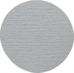 Made in USA - 5" Diam, 240 Grit, Silicon Carbide Hook & Loop Disc - Very Fine Grade, Coated, B Weight Paper Backing, - Exact Tooling