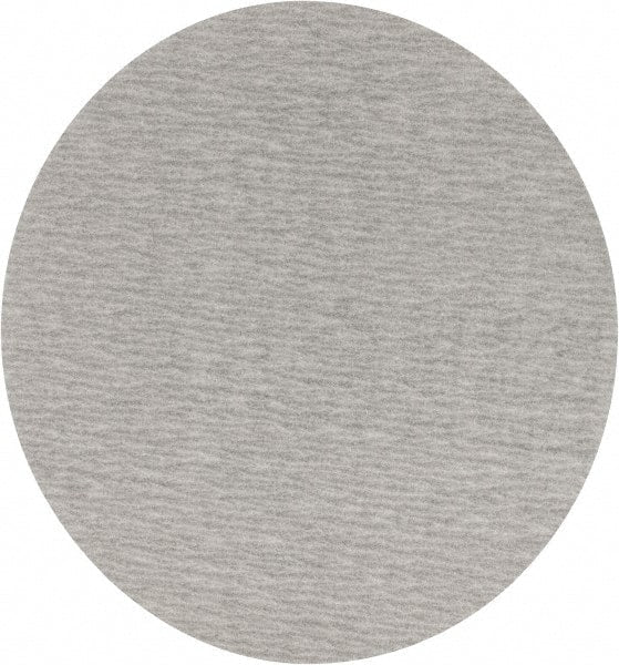 Made in USA - 5" Diam, 400 Grit, Silicon Carbide Hook & Loop Disc - Super Fine Grade, Coated, B Weight Paper Backing, - Exact Tooling