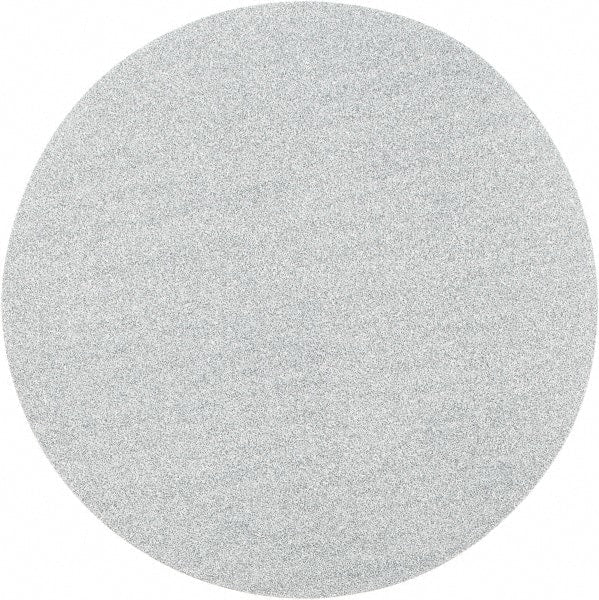 Made in USA - 6" Diam, 100 Grit, Silicon Carbide Hook & Loop Disc - Fine Grade, Coated, B Weight Paper Backing, - Exact Tooling