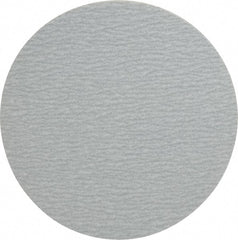 Made in USA - 6" Diam, 220 Grit, Silicon Carbide Hook & Loop Disc - Very Fine Grade, Coated, B Weight Paper Backing, - Exact Tooling