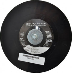 AutoQuip - 5" Diam Hook & Loop Disc Backing Pad - Medium Density, 12,000 RPM - Exact Tooling