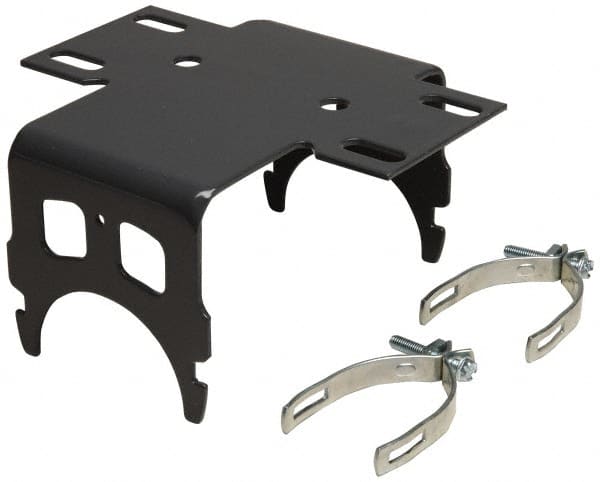 US Motors - 5-1/8" Long Hub, 2-1/2" Ring Diam Resilient Base Cradle Kit - Cradle Base Kits, 3-1/2" High Shaft, Use with Single Phase PSC & Shaded Pole Motors - Exact Tooling