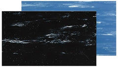 Wearwell - 3' Long x 2' Wide, Dry Environment, Anti-Fatigue Matting - Blue, Vinyl with Nitrile Blend Base, Beveled on 4 Sides - Exact Tooling