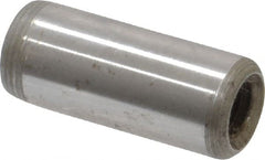 Jergens - 5/16" Diam x 3/4" Pin Length Alloy Steel Pull Out Dowel Pin - C 47-58 & C 60-64 (Surface) Hardness, 1 Beveled & 1 Threaded End - Exact Tooling