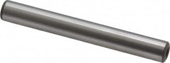 Jergens - 3/8" Diam x 3" Pin Length Alloy Steel Pull Out Dowel Pin - C 47-58 & C 60-64 (Surface) Hardness, 1 Beveled & 1 Threaded End - Exact Tooling