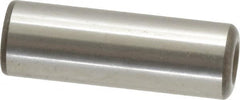 Jergens - 1/2" Diam x 1-1/2" Pin Length Alloy Steel Pull Out Dowel Pin - C 47-58 & C 60-64 (Surface) Hardness, 1 Beveled & 1 Threaded End - Exact Tooling