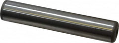 Jergens - 3/4" Diam x 4" Pin Length Alloy Steel Pull Out Dowel Pin - C 47-58 & C 60-64 (Surface) Hardness, 1 Beveled & 1 Threaded End - Exact Tooling