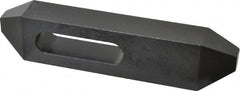 Gibraltar - 3/4" Stud, Steel, Plain Strap Clamp - 2-3/16" Travel, 8" OAL x 1-3/4" Wide x 1-1/8" High, Black Oxide Finish, Tapered Nose - Exact Tooling