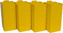 Quantum Storage - 2.8" Wide x 3" High, Yellow Bin Cup - Use with Quantum Storage Systems - Shelf Bin - Exact Tooling