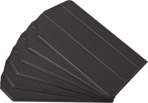 Quantum Storage - 14.8" Wide x 7" High, Black Bin Divider - Use with Quantum Storage Systems - QUS 240, QUS 250 - Exact Tooling