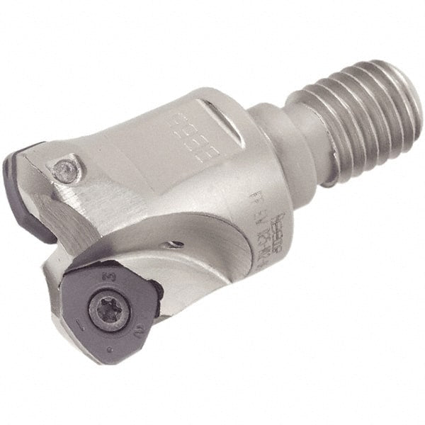 Iscar - 32mm Cut Diam, 0.059" Max Depth, M16 Modular Connection Indexable High-Feed End Mill - Screw Holding Method, FF WOMT/WOCT, FF WOMW Insert, FF EW-M Toolholder, Through Coolant - Exact Tooling