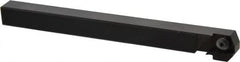 NTK - CTP, Left Hand Cut, 12mm Max Workpc Diam, CTP Insert, Indexable Cutoff Toolholder - 0.217 Max Depth of Cut, 3/8" Shank Width, 3/8" Shank Height, 120mm OAL - Exact Tooling
