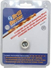 Drill Doctor - 180 Grit, Tool & Cutter Grinding Wheel - Medium Grade, Diamond - Exact Tooling