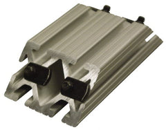 80/20 Inc. - 1-1/2" Wide, 6" High, Open Shelving Polymer Shelf - Aluminum, Use with Series 15 - 1530 Extrusion - Exact Tooling