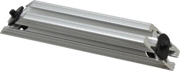 80/20 Inc. - 1" Wide, 6" High, Open Shelving 45° Support Bracket - Aluminum, Use with Series 10 - 1010 Extrusion - Exact Tooling