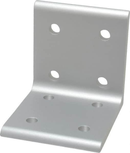 80/20 Inc. - 2.81" Wide, 3" High, Open Shelving 8 Hole Inside Corner Bracket - Aluminum, 3" Deep, Use with Series 15 & Bolt Kit 3320 - Exact Tooling