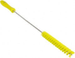 Vikan - 3/4" Diam Polyester Valve Brush - 19-5/8" OAL, 5-3/4" Head Length, Polypropylene & Stainless Steel Handle - Exact Tooling
