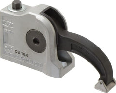 Bessey - 2,700 Lb Holding Capacity, 3.82" Max Opening Capacity, 11,800 Lb Clamping Pressure, Manual Hold Down Clamp - 3.7" Arm Length, 3.74" Clamp Length, 1.4" Clamp Width, 3.07" Clamp Height, Mounting Holes - Exact Tooling