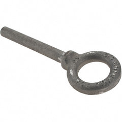 Gibraltar - Forged Steel, Fixed Blank Lifting Eye Bolt - 3" Shank, Shoulder - Exact Tooling